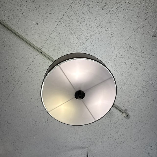 Moroccan Diamond Giclee Semi Flush-Mount For Sale - Image 10 of 12