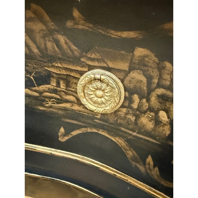 Vintage John Richard Bombe Chest of Drawers For Sale - Image 10 of 12