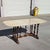 Antique Oval Marble-Top Dining Table With Turned Wood Base For Sale - Image 15 of 18