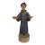 Large 1600's Antique Hand Carved Polychromed Santos St. Francis Sculpture Statue For Sale
