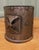 French Arts and Crafts Pewter Bottle Carrier, 1960 For Sale - Image 3 of 8