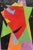 Mid-Century Modern Vintage Rolph Scarlett Acrylic on Paper Custom Framed 1960's For Sale - Image 3 of 10