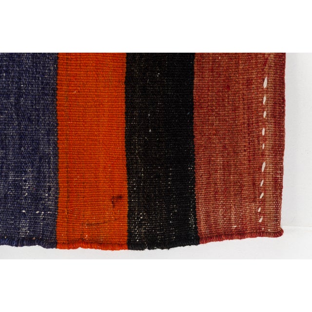 Turkish Turkish Antique Vintage Hallway Runner Rug For Sale - Image 3 of 10