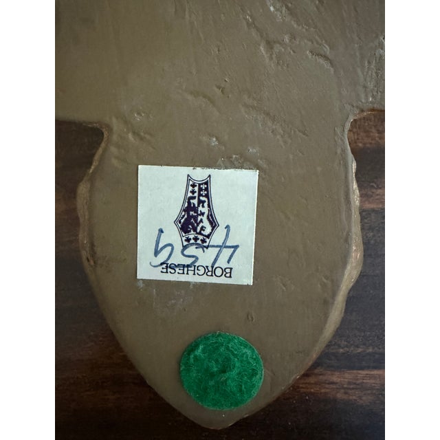 Large Italian Neoclassical Gilt Foliate Wall Sconce Shelves by Borghese, Pair For Sale - Image 13 of 13