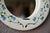 Round Bohemian Ceramic Wall Mirror, 1960s For Sale - Image 4 of 5