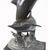 Vintage Bronze Dolphin Statue For Sale - Image 13 of 14