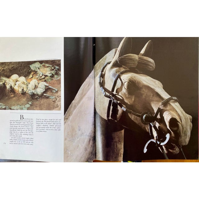 Red Vintage Coffee Table Travel Book “Journey Into China” For Sale - Image 8 of 12