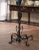 Pair of Mid-19th Century French Gothic Wrought Iron Andirons With Crossbar For Sale - Image 4 of 10