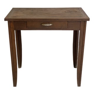 Small Vintage Desk in Wood, 1950s For Sale