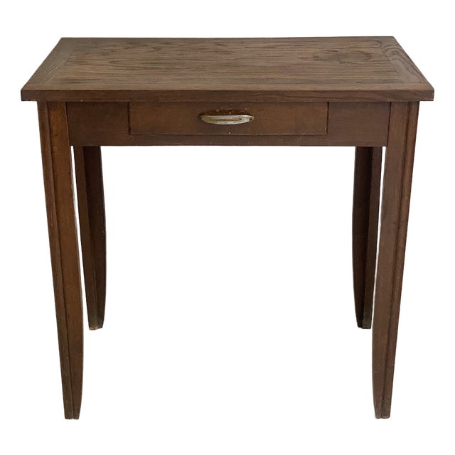 Small Vintage Desk in Wood, 1950s For Sale