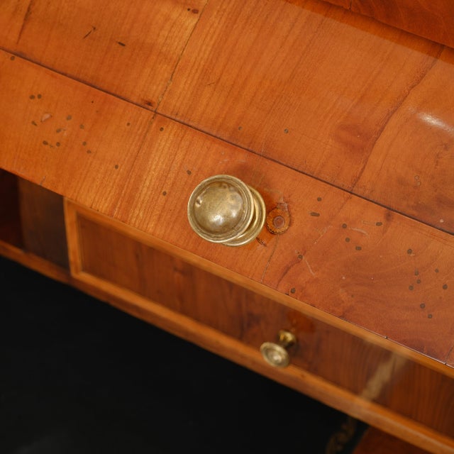 Empire Cylinder Secretary in Cherrywood, 1810 For Sale - Image 10 of 15