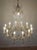 Large Empire Crystal Hot Air Balloon Chandelier, Italy, 1940s For Sale - Image 4 of 18