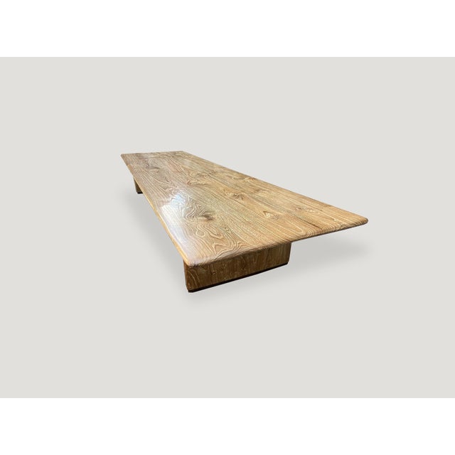 Andrianna Shamaris Midcentury Style Couture Teak Wood Coffee Table For Sale - Image 16 of 18