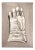 Giacomo Porzano, Glove, Etching on Cardboard, 1972 For Sale