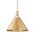 Hudson Valley Lighting Mark D. Sikes Metal No. 2 1-Light Pendant, 16" - Aged Brass For Sale