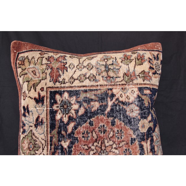 Decorative Handwoven Rug Pillow Cover -20'' X 20'' For Sale - Image 4 of 15