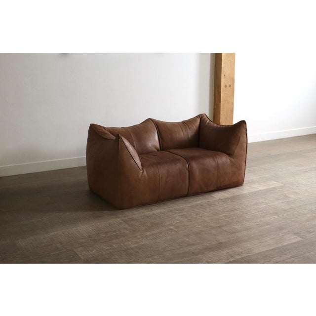 Mario Bellini Le Bambole Sofa in Leather by Mario Bellini for B&b Italia, 1970s For Sale - Image 4 of 15