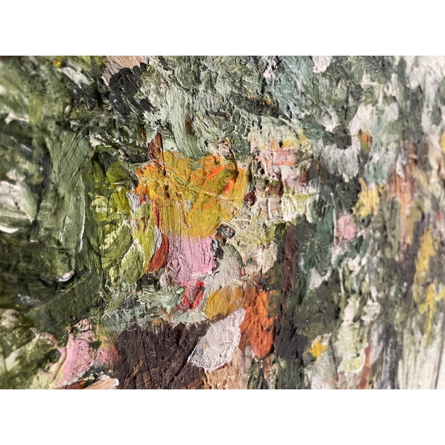 2000 - 2009 2004 Hank Fuseler Rock's Pond Landscape Painting For Sale - Image 5 of 7