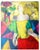 Linda Le Kinff "Chez Tang" Original Oil on Wood Panel, 1995 For Sale In Denver - Image 6 of 7