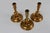 Metal Antique Danish Brass Candlesticks from Næstved, 1780s, Set of 3 For Sale - Image 7 of 14