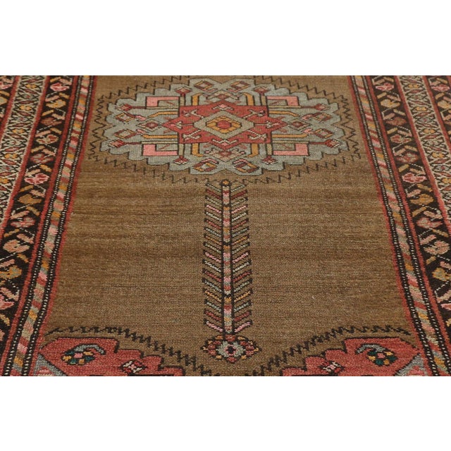 Late 19th Century Late 19th Century Persian Malayer Rug, 03'02 X 12'11 For Sale - Image 5 of 11