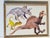1970s Cool Pair of Jurassic Dinosaurs Collages Framed For Sale In Miami - Image 6 of 10