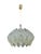 Brutalist Chandelier in Kalmar style, Austria 1960s. Drum-shaped silvery frame fitted with numerous acrylic cones,...