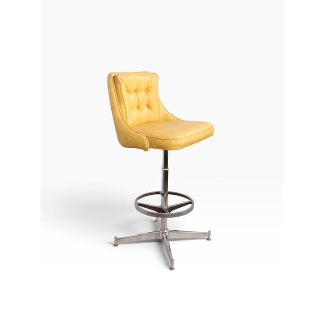 Set of Four Swivel Bar Stools by Daystrom C. 1979 For Sale - Image 11 of 14
