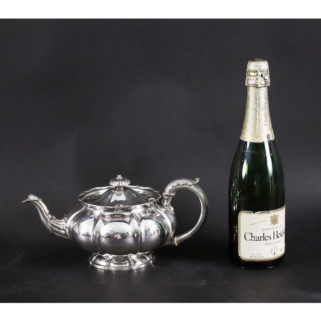 Antique Georgian Sterling Silver Teapot by Paul Storr, 19th Century For Sale - Image 16 of 18