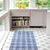 Contemporary Dash & Albert by Annie Selke Denim Plaid Woven Cotton Rug, 7' 6" x 9' 6" For Sale - Image 3 of 4