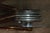 Metal Post Modern Contemporary Wood Steel and Glass Console Table For Sale - Image 7 of 10