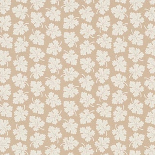 Schumacher X Rita Konig Olive Wallpaper In Neutral For Sale