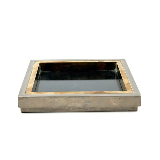 Tommaso Barbi Hollywood Regency Brass Vide Poche, Tommaso Barbi Italy 1970s For Sale - Image 4 of 14