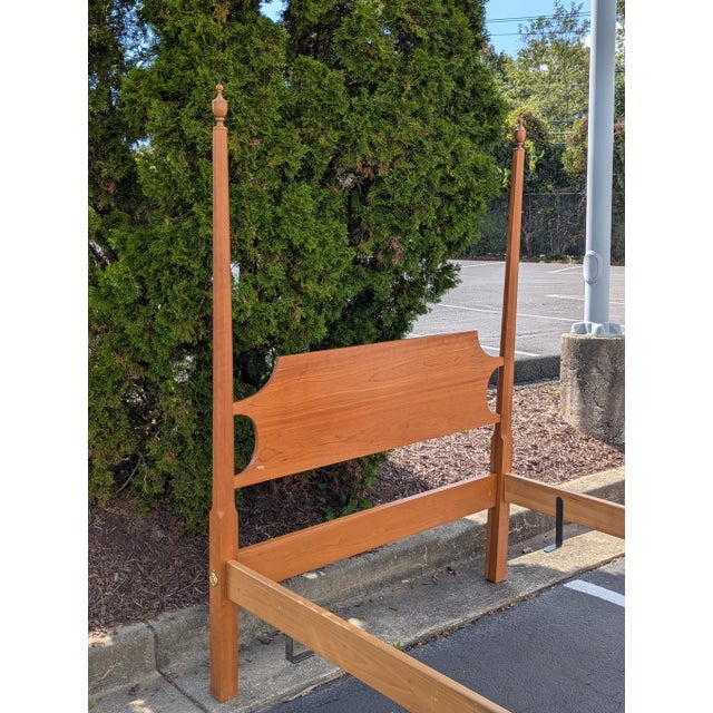 Suter's Furniture Pencil Post Bedframe For Sale - Image 11 of 14