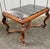 Wood Antique Baroque Walnut Marble Top Small Coffee Side Table For Sale - Image 7 of 9