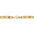 24k Yellow Gold Queen's Head Mini Coin Link Bracelet For Sale - Image 4 of 5