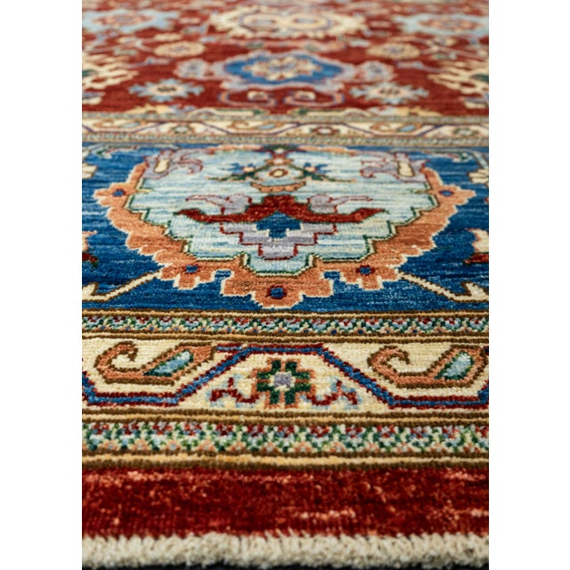 Contemporary Oriental Handmade Rug 8'9" x 11'11" For Sale - Image 3 of 4
