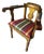 Early 1900’s Gilded Corner Accent Chair For Sale