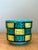 Vintage Italian Checkerboard Ceramic Cache Pot For Sale - Image 11 of 12