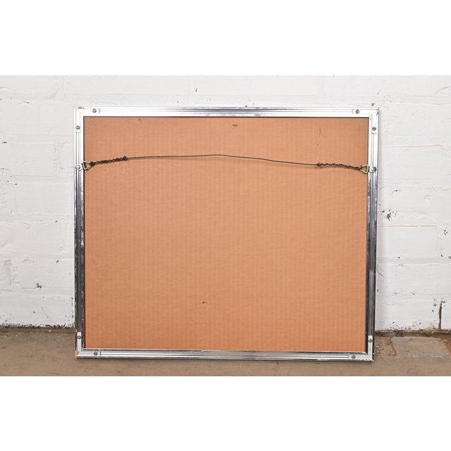 Dorothy J. Adams Original Signed "Frolicking Surf" Framed Serigraph For Sale - Image 9 of 10