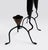 Vintage Copper Wrought Iron Leaf Candle Holder Set For Sale In Chicago - Image 6 of 9