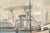 Modern 'Industrial Harbor' by Paula Koloday; 1965, California Modernist Oil For Sale - Image 3 of 8