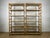 Italian Bamboo and Wicker Bookcases with Glass Shelves, 1970s, Set of 2 For Sale - Image 9 of 9
