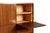 Exceptional Vintage Mid Century French Teak Wall Unit Cabinet For Sale In Detroit - Image 6 of 14