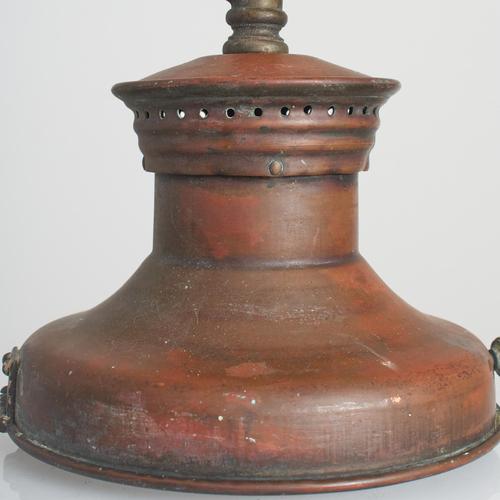 Glass Vintage Church Opaline Glass Pendant Light by Maxlume D, 1940s For Sale - Image 7 of 8