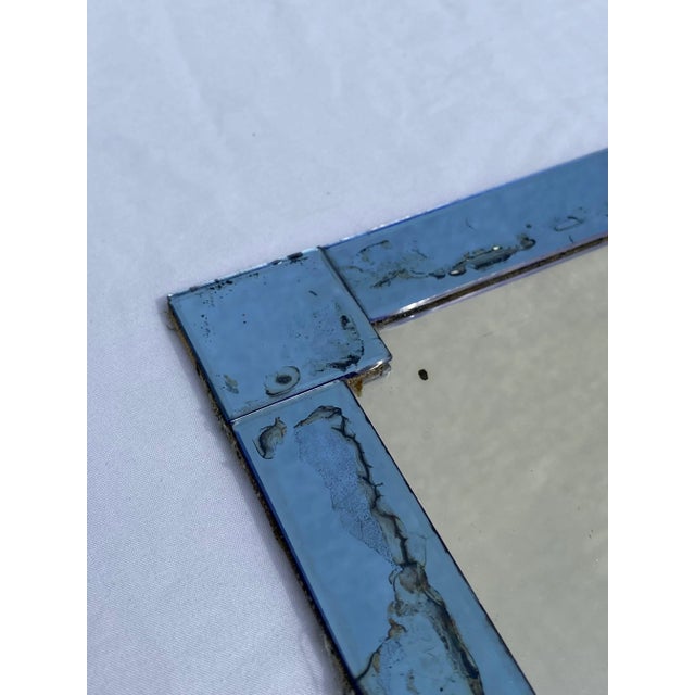 Glass Vintage Mirrored Tray For Sale - Image 7 of 10