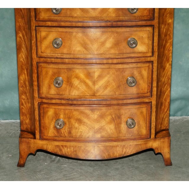 Flame Hardwood Ibthorpe Chest of Drawers by Stephen Church for Theodore Alexander For Sale - Image 10 of 18