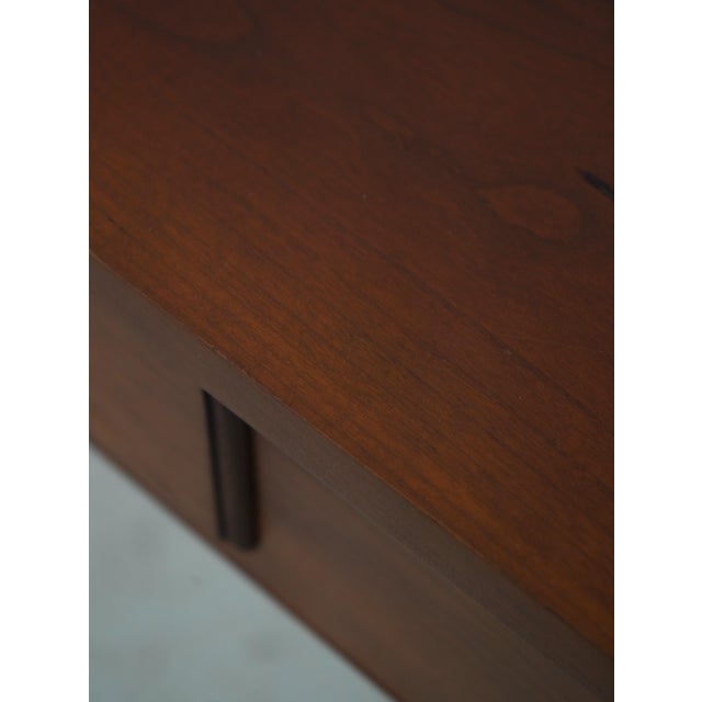 Eldred Wheeler Country Cherry Corner Table For Sale - Image 12 of 17