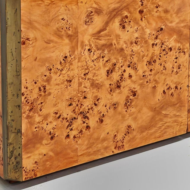 Mobile Credenza in Birch Root by Mario Sabot, 1970s For Sale - Image 13 of 18