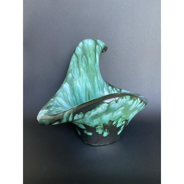 Striking sculptural ceramic piece produced by the renowned Longwy manufactory in France, dating from the mid-20th century....